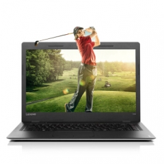 联想（Lenovo）笔记本 100S-14英寸 双核 N3060/4G/128G固态硬盘/银色