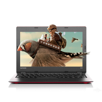 联想（Lenovo）笔记本 100S-14英寸 双核 N3060/4G/128G固态硬盘/红色