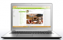 联想（Lenovo）笔记本ideapad510-15 i5-7200/8G/1TB/15.6/银色